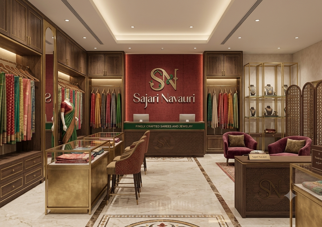 Store interior brand application